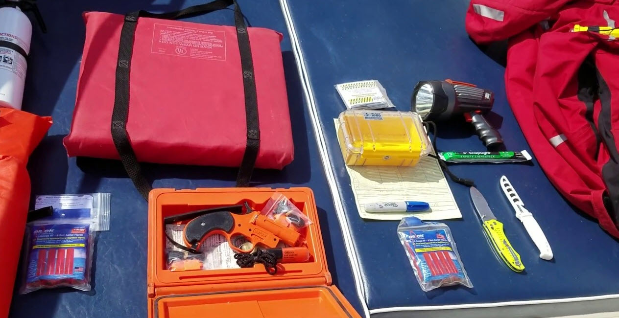 image of some boating safety equipment