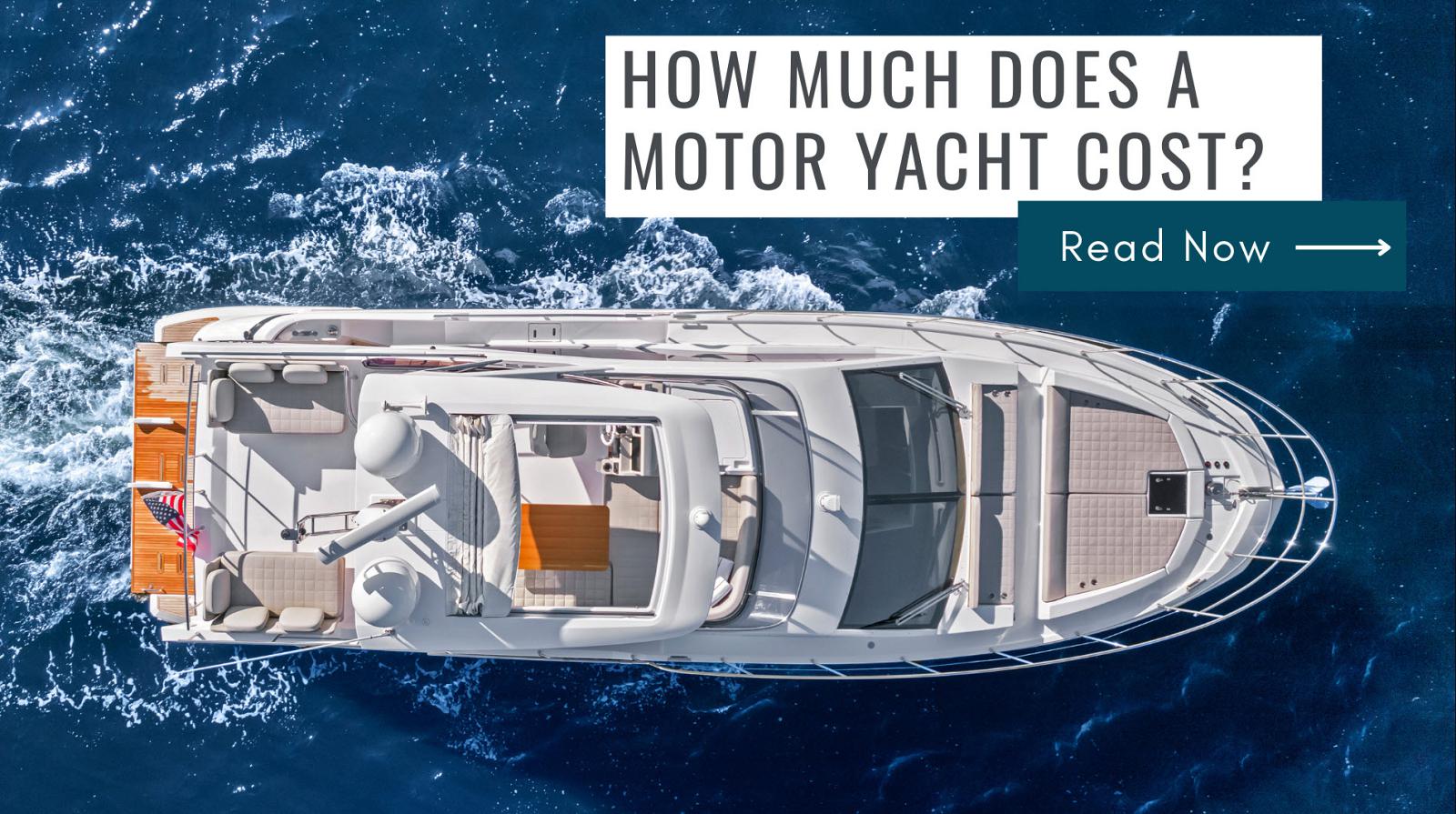 How Much Is A Motor Yacht On Average United Yacht Sales