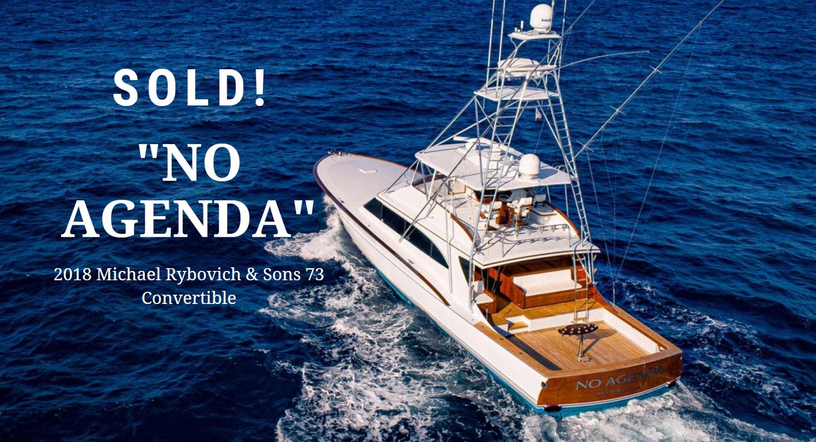 Photo of Michael Rybovich 73 Custom Sportfish No Agenda Sold With United