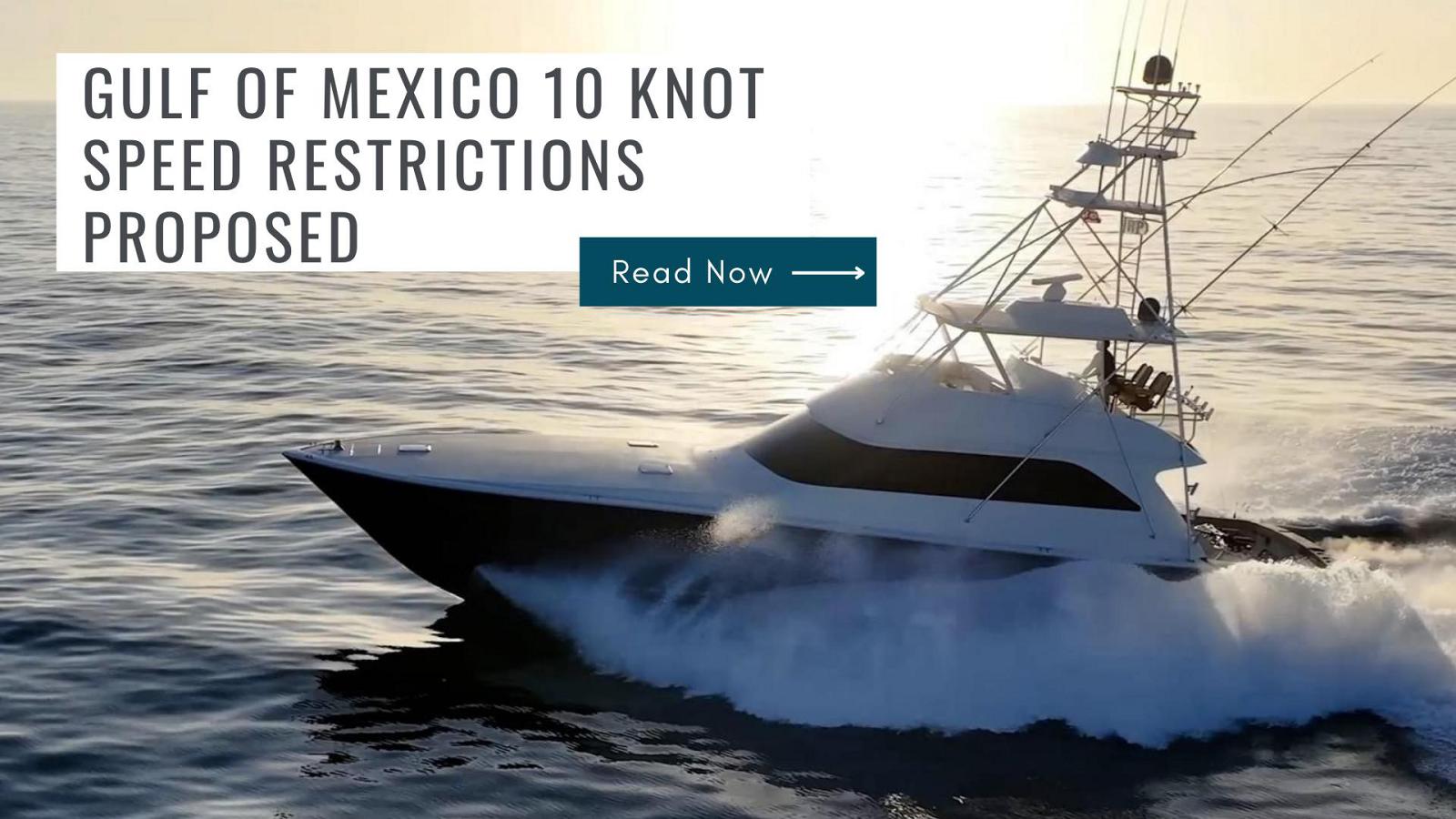 Photo of Another 10-Knot Speed Rule Proposed For The Gulf Of Mexico