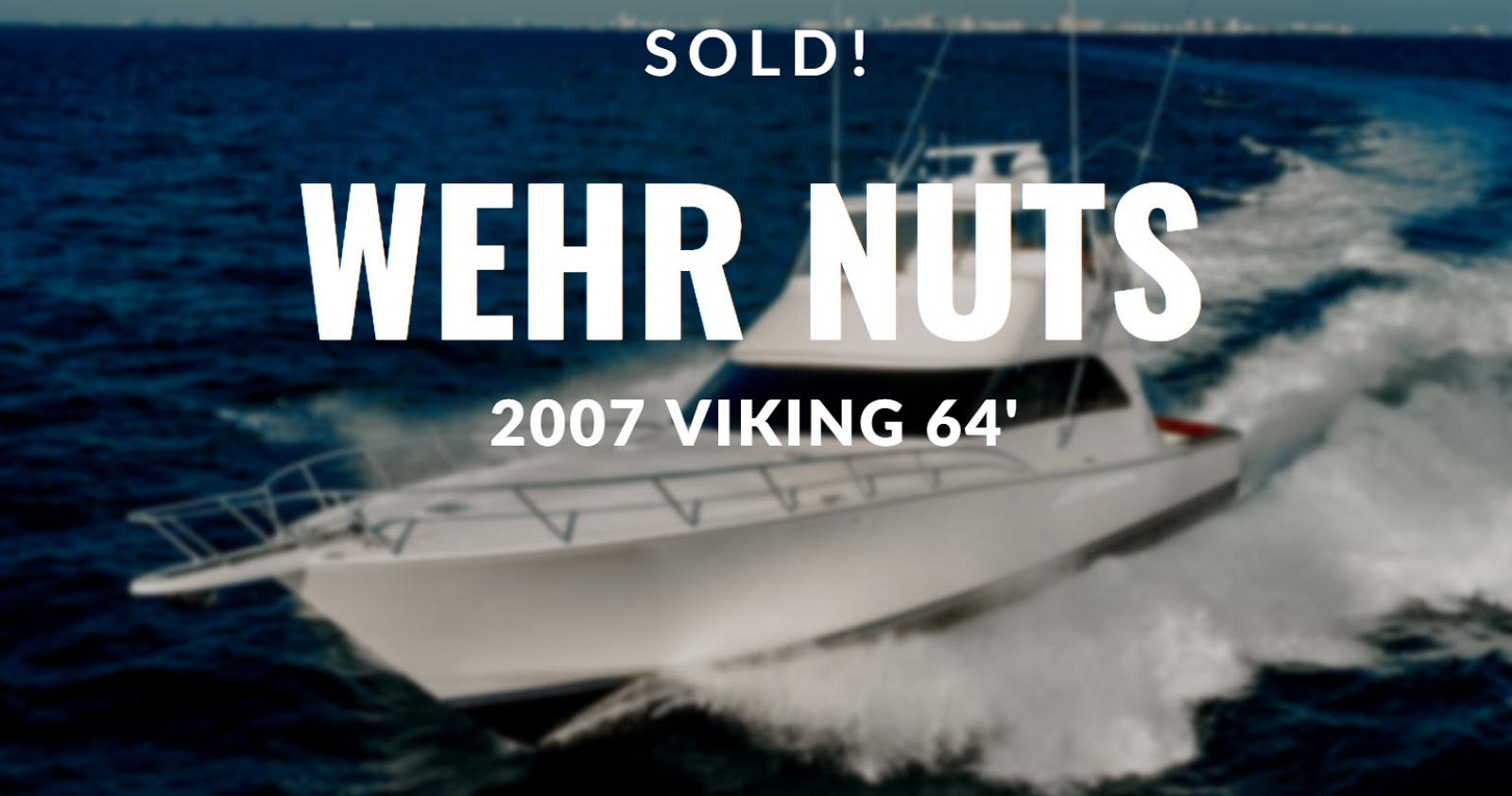 Photo of Viking Yachts 64 Convertible WEHR NUTS Sold By UYS Broker Greg Graham