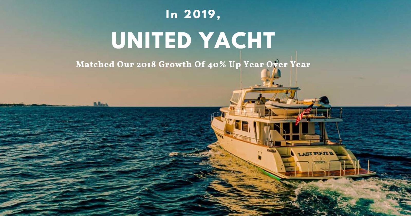 Photo of Yacht Sales In 2019 Remained Strong For United