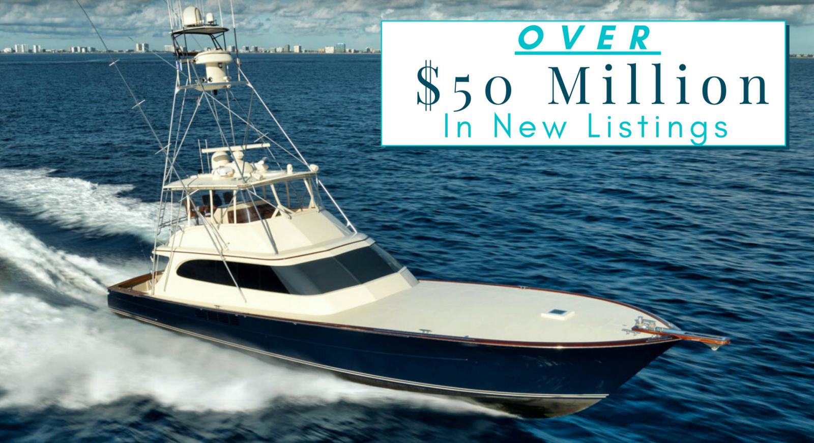 Photo of Over $50 Million In New Yacht Listings Signed Up In August