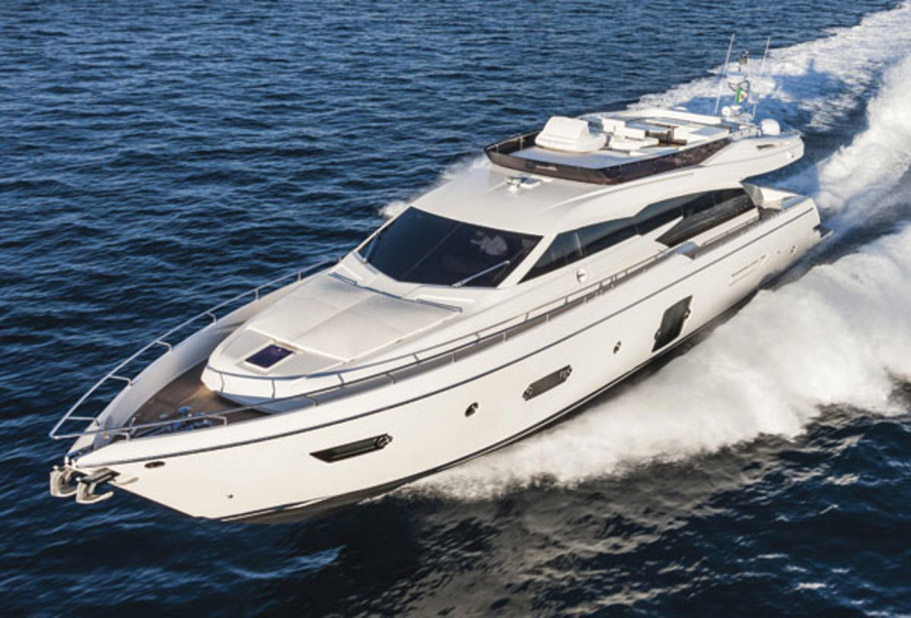 used ferretti yachts for sale