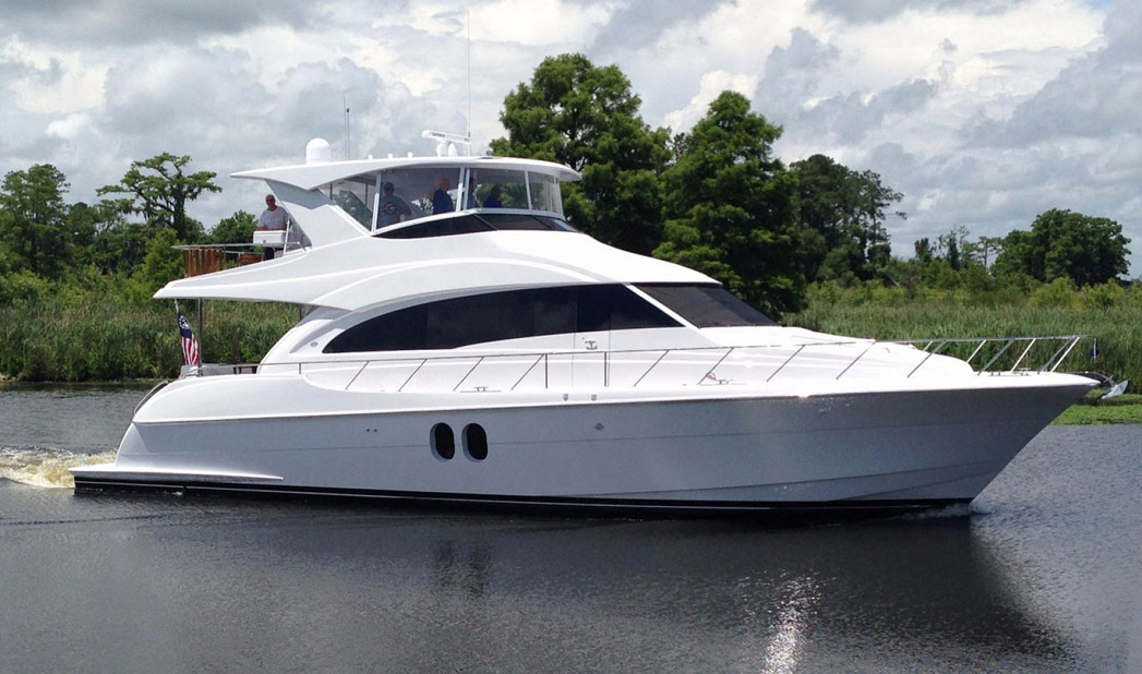 used 50 to 60 foot motor yachts for sale