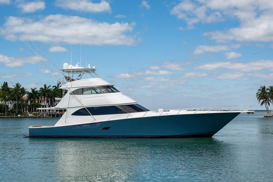 82 ft viking yacht for sale